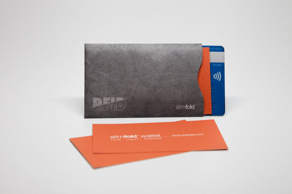 RFID Blocking Card Sleeve & Wallet Insert (2Pk) SlimFold Wallet RFID Blocking Card Sleeve & Wallet Insert (2Pk) SlimFold Wallet