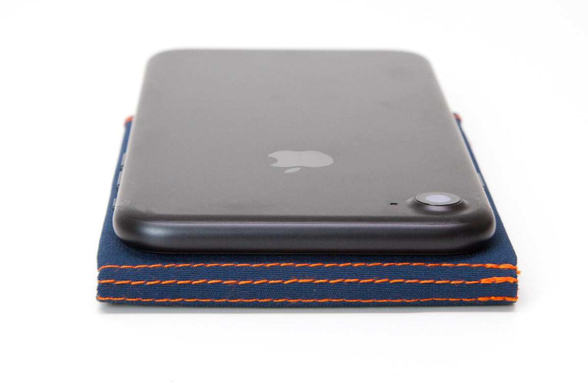 Introducing Navy Soft Shell Minimal Wallets
