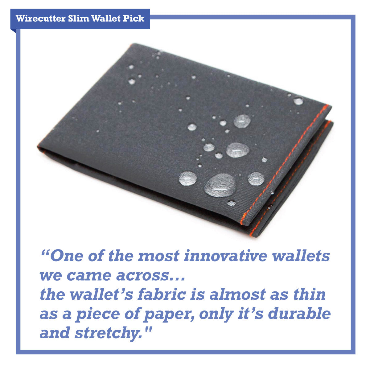 SlimFold is Wirecutter's Top Slim Wallet Pick in 2 Categories