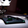Global Minimalist Travel Wallet in RFID-Black/Green