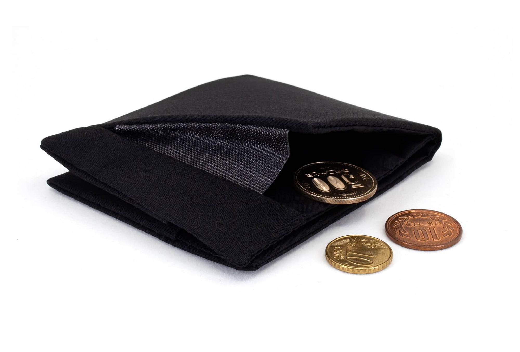 SlimFold Coin AirTag Minimalist Wallet Thinnest Wallet that holds AirTag and Coins SlimFold Wallet